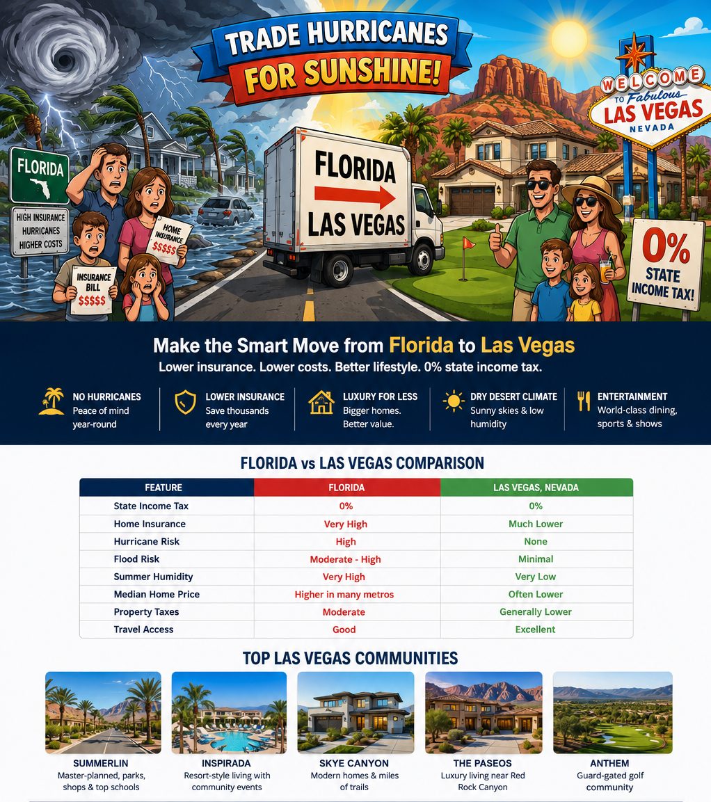 Moving From Florida To Las Vegas
